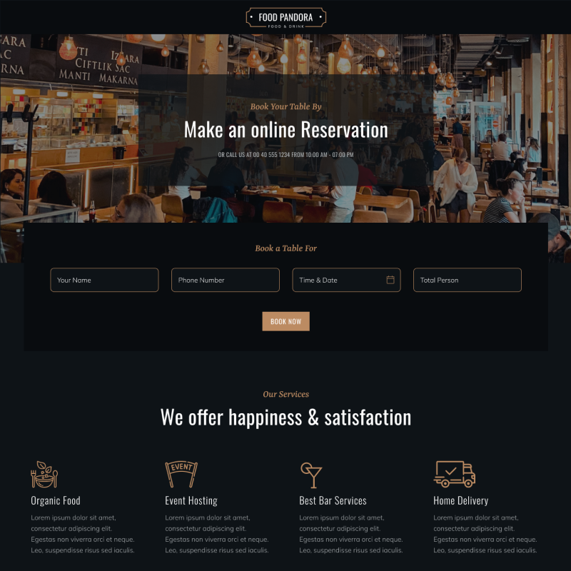 Landing Page